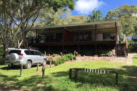 Photo: Waddy Lodge on Fraser Island